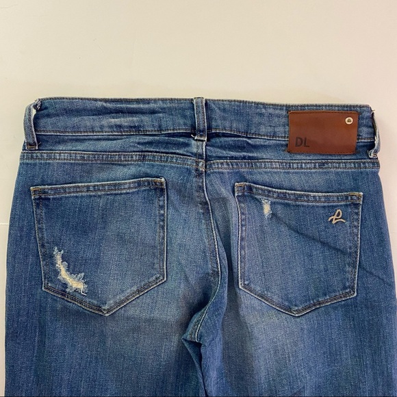 DL 1961 Relaxed Skinny Azalea Valentine Jeans sz 27 - Picture 5 of 7